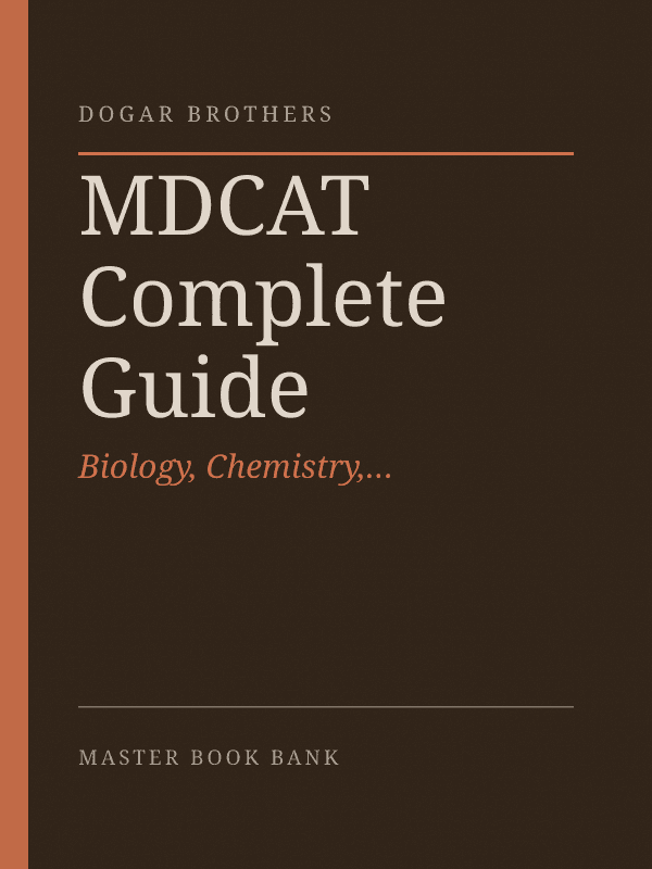 Cover of MDCAT Complete Guide